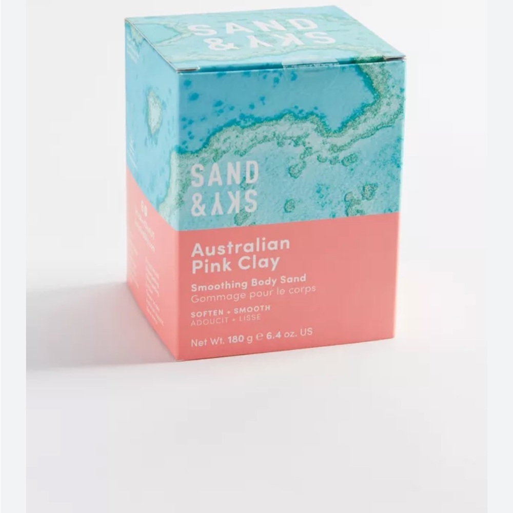 Sand & Sky Australian Pink Clay Smoothing Body Sand